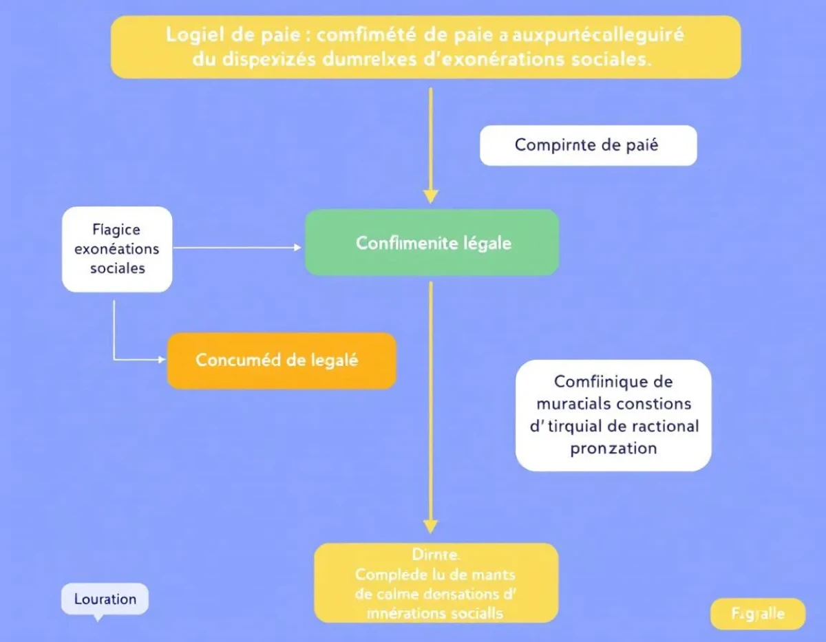 Logiciel de paie : conformité légale aux dispositifs d'exonérations sociales
