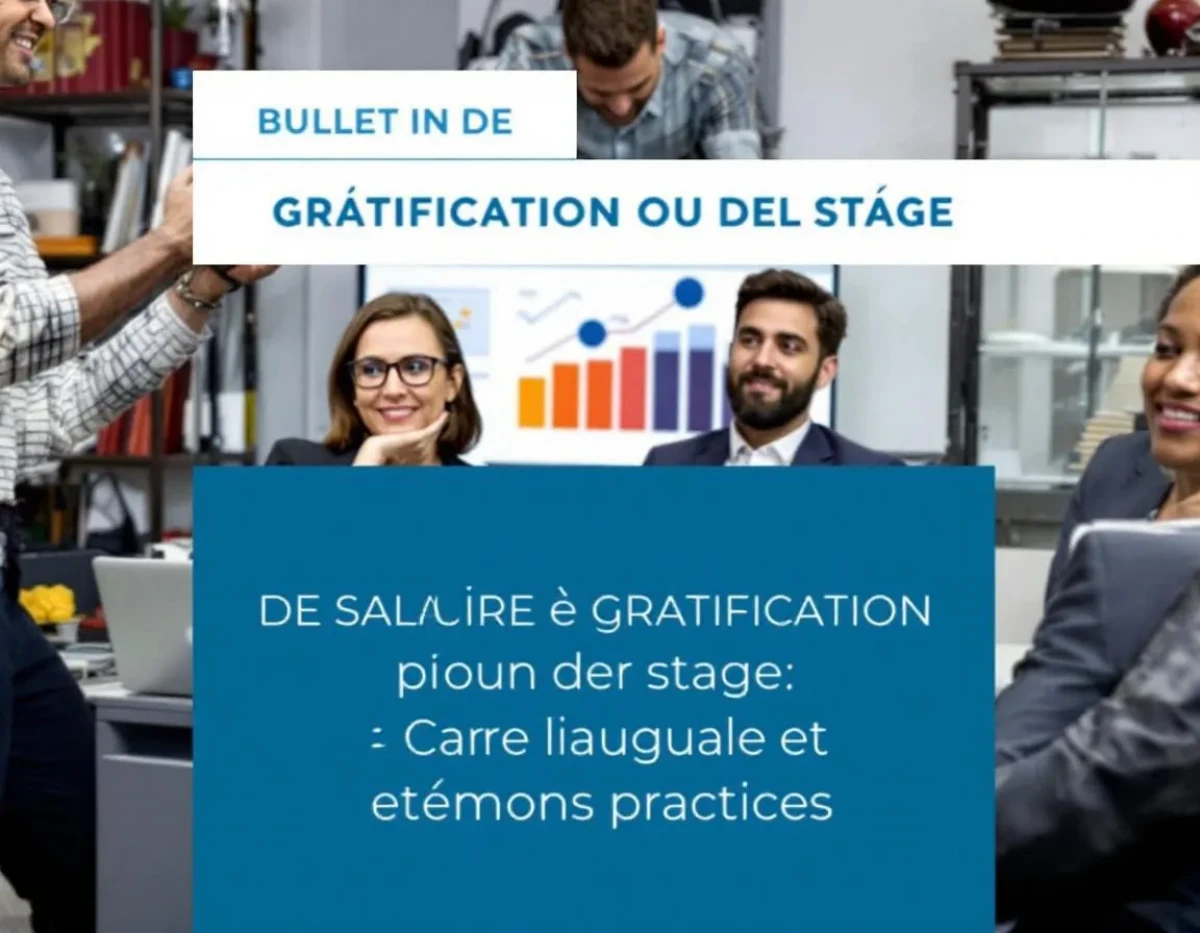 Bulletin de salaire et gratification de stage : cadre juridique et enjeux pratiques